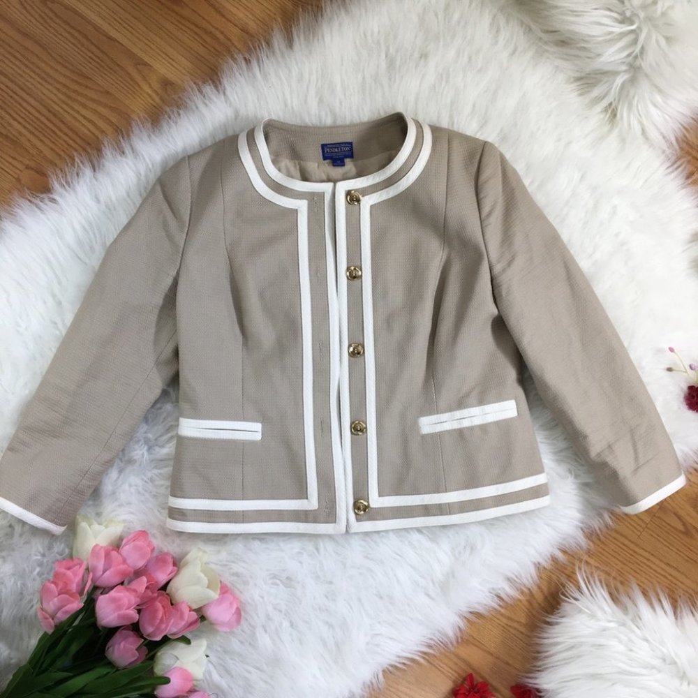 Pendleton Button Down Blazer (W1-120) - image 1